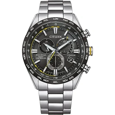 Imagen de Citizen Reloj Cronógrafo para Hombres de Cuarzo con Correa en Titanio CB5947 80E