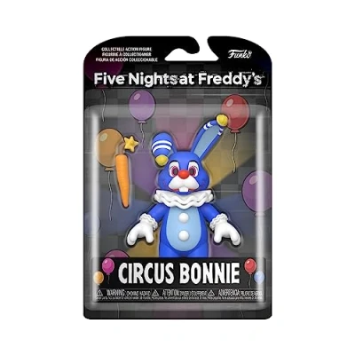 Imagen de Funko Action Figure: Five Nights At Freddy&#039;S (FNAF) SB Circus Bonnie The Rabbit Juguete de Colección Idea Regalo Mercancia Oficial para Chicos, Chicas y Adultos Video Games Fans
