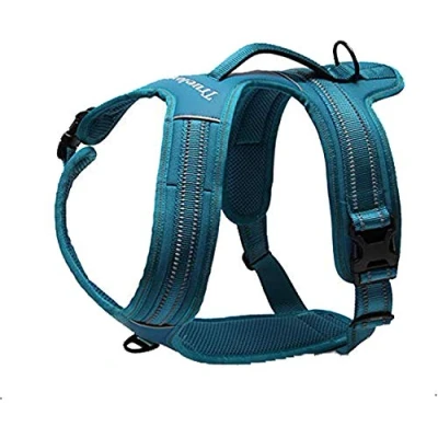 Imagen de Arnés para perros Truelove TLH5551 que evita tirones con apertura en cuello acolchado y suave, material reflectante 3M, capa externa resistente Oxford mayores
