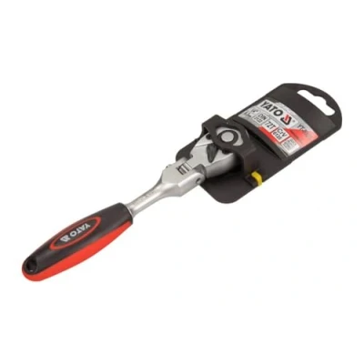 Imagen de YATO YT 0325 Chicharra reversible 72 6,3 (1/4&quot;) 159 Acero cromo vanadio