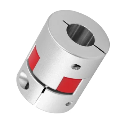Imagen de Acopladores Flexibles de Aluminio 10 mm a mm, Conector Acoplamiento Eje Ciruela para impresora 3D, máquina CNC y servomotor escalonado (D20 L25)