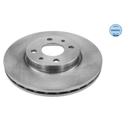 Imagen de MEYLE 215 521 0002 Disco de freno Eje delantero 257,5 22 4 98 ventilado ORIGINAL Quality FIAT: BRAVO 2, Stilo Hatchback, Panda III Hatchback