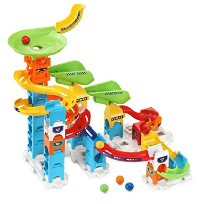 Imagen de VTech Marble Rush Beginner Set S200, Circuito de canicas Interactivo y Juguete construcción para niños +4 años, Versión ESP
