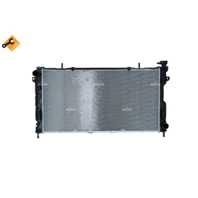 Imagen de NRF EASY FIT 53734 Radiador, refrigeración del motor Aluminio 770 405 32 con arandela de caucho Aletas soldadas CHRYSLER: VOYAGER 4