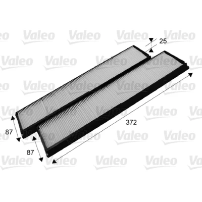 Imagen de VALEO CLIMFILTER COMFORT 715684 Filtro de habitáculo partículas 388, 388 MERCEDES BENZ: W124 Coupé, Berlina, Familiar