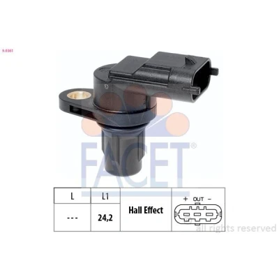 Imagen de FACET 9.0361 Sensores Made in Italy OE Equivalent OPEL: Astra H Hatchback, G CC, Corsa C HYUNDAI: Sonata V, Tucson, Trajet