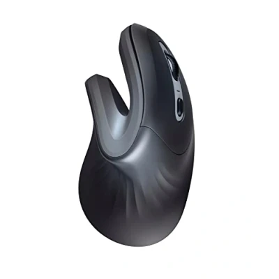 Imagen de Ratón Inalámbrico Ergonómico Trust Verro Negro