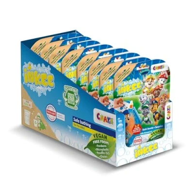 Imagen de INKEE Juego De 8 Bombas Baño Con Sorpresa Patrulla Canina Para Niños, Aroma A Cola Y Efecto Espuma