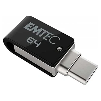 Imagen de Memoria emtec usb 3.2 dual mobile &amp; go type c /usb 64 gb