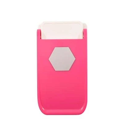 Imagen de Vaessen Creative Resistentes Mediana, Hexágono, Fuerte Perforadora para Papel, Corcho, Goma Eva, Plástico Mágico y otros Suministros de Manualidades, Tamaño recortado 2,5 x cm, Medium (21475 003)