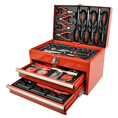 Imagen de Mannesmann M29066 Caja de herramientas equipada con 155 piezas
