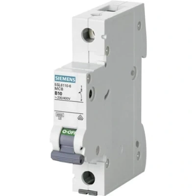 Imagen de Siemens 5sl6 Automático magnetotermico 230/400v 6ka 1 polo b 10a
