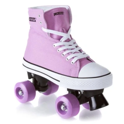 Imagen de Roces Chuck Classic Roller Patines de ruedas unisex, color rosa blanco, talla 38