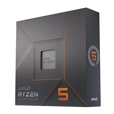 Imagen de AMD Ryzen™ 5 7600X Procesador, 6 núcleos/12 Hilos desenfrenados, Arquitectura Zen 4, 38MB L3 Cache, 105W TDP, hasta 5,3 GHz Frecuencia Boost, Socket 5, DDR5 y PCIe 5.0
