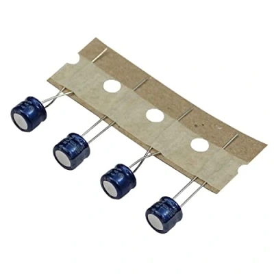 Imagen de 20x Condensador Elko radial 100µF 10V electrolítico hasta 85C 100uF de Elna