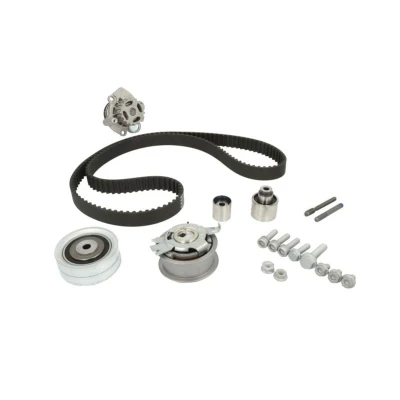 Imagen de HEPU PK06621 Bomba de Agua + Kit Distribucion con tornillos del árbol levas 160 VOLKSWAGEN: Beetle Hatchback, Polo V Hatchback