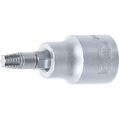 Imagen de BGS 7098 T27 Extractor de tornillos punta vaso entrada 10 mm (3/8&quot;) para perfil en T (para Torx) defectuoso