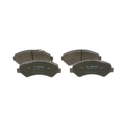 Imagen de BOSCH 0 986 495 095 Juego de pastillas freno Low Metallic con sensor desgaste incorporado Chapa antichirridos, instrucciones montaje