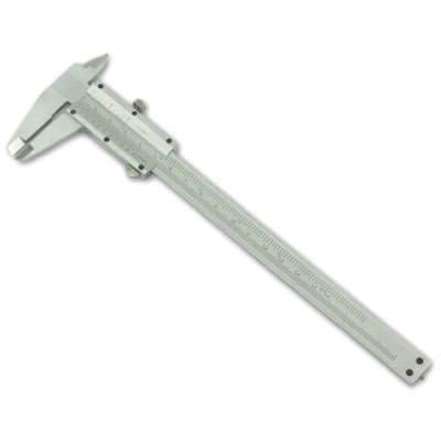 Imagen de (6) Calibrador de precision, nonio 0,05 mm, caja madera 150 mm