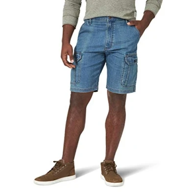 Imagen de Wrangler Authentics Pantalones Cortos elásticos para Hombre, Medium Tint Denim, 52