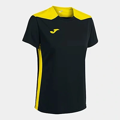 Imagen de Joma Camiseta Manga Corta Championship Vi Negro Amarillo