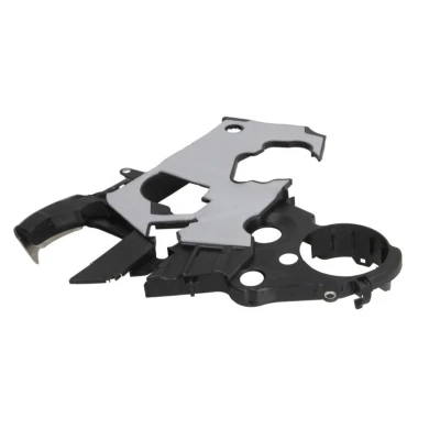 Imagen de TOPRAN 116 525 Tapa de Correa Distribucion interior, Cabeza cilíndrica, arriba con pinza/grapa, chapa protección térmica AUDI: A4 B8 Avant