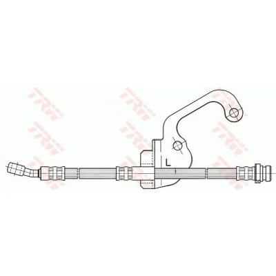 Imagen de TRW PHD506 Latiguillos de Freno 435 M10x1 HYUNDAI: Terracan