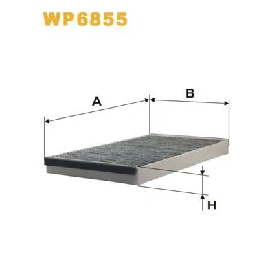 Imagen de WIX FILTERS WP6855 Filtro de habitáculo carbón activado 282 167 26 VOLVO: 850 Familiar, Berlina, V70 I