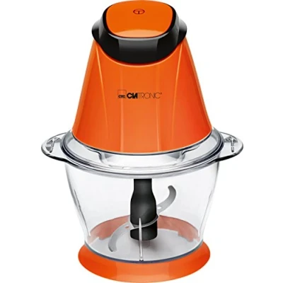 Imagen de Clatronic MZ 3579 Picadora Multiusos, función Pica Hielo, 250 W, 1 Liter, plástico, Naranja