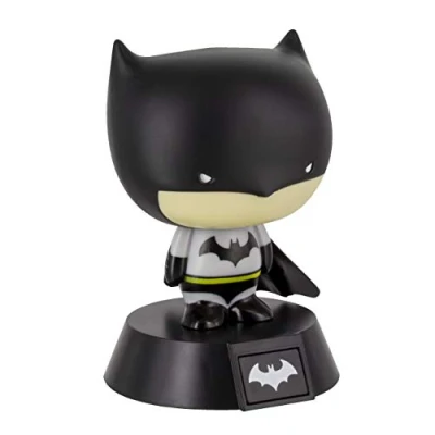 Imagen de Paladone Lampara Dc Comics Mini Batman 3D, Negro