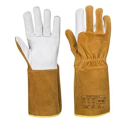 Imagen de Portwest TIG Ultra guante de soldadura, tamaño: L, color: marrón, A521BRRL