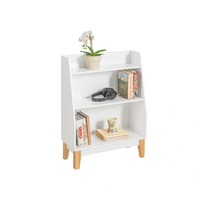 Imagen de SoBuy KMB47 W Librería Infantil para Niños con 3 Estantes Estantería Estándar 60 x 25 80 cm ES