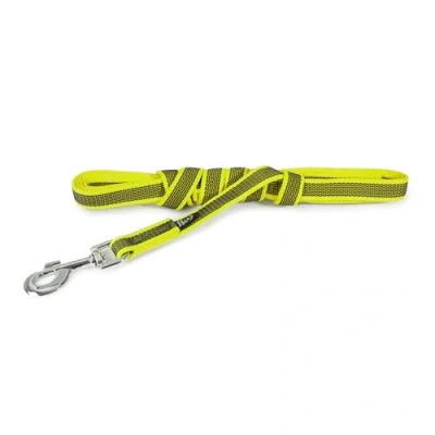 Imagen de Julius K9 Color &amp; Gray Super Grip Correa sin asa, 20 mm x 3 m, Gris neón