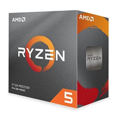 Imagen de AMD Ryzen 5 3600, Procesador con Disipador de Calor Wraith Stealth (35 MB, 6 Núcleos, Velocidad 4.2 GHz, 65W)