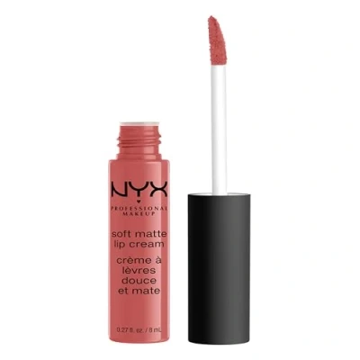 Imagen de NYX Professional Makeup Pintalabios Soft Matte Lip Cream, Acabado cremoso mate, Color ultrapigmentado, Larga duración, Fórmula vegana, Tono: Zurich