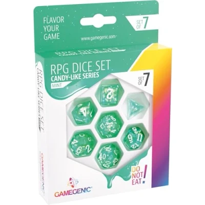 Imagen de Gamegenic Set de Dados para rol Peach (7pcs)