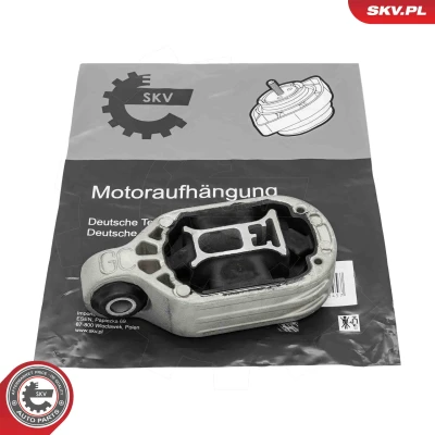 Imagen de ESEN SKV 75SKV078 Soporte de motor posterior Rodamiento Caucho metal Aluminio, 187mm 74mm RENAULT: MEGANE 3 Coupe, GRAND SCENIC 3,