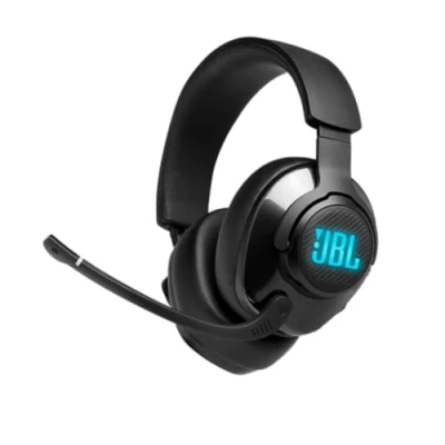 Imagen de Auriculares gaming JBL Quantum 400, De diadema, Con cable, Multiplataforma, RGB, Jack 3.5 mm, Negro