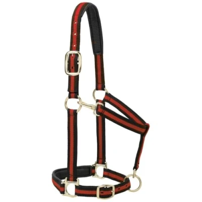 Imagen de Weaver Leather Caballo Acolchado de Nailon Ajustable, Rojo, 1 Pulgada Promedio