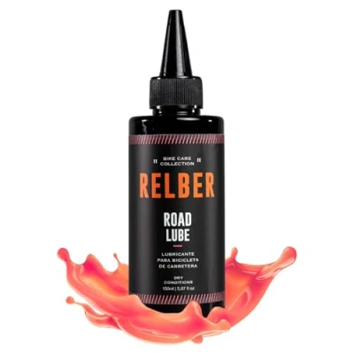 Imagen de relber ROAD Lube 150ml Lubricante Cadena Bicicleta de Carretera Cera para Condiciones Climáticas Secas