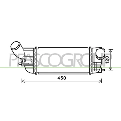 Imagen de PRASCO CI523N004 Intercooler