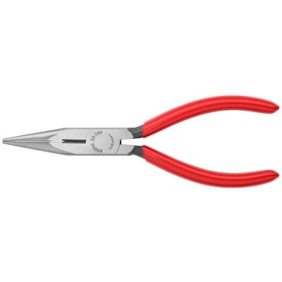 Imagen de Knipex Alicate de montaje (alicate radio) negro atramentado, recubiertos plástico 160 mm 25 01