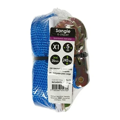Imagen de Turbocar T 645470 Correa de Anclaje con trinquete, Multicolor
