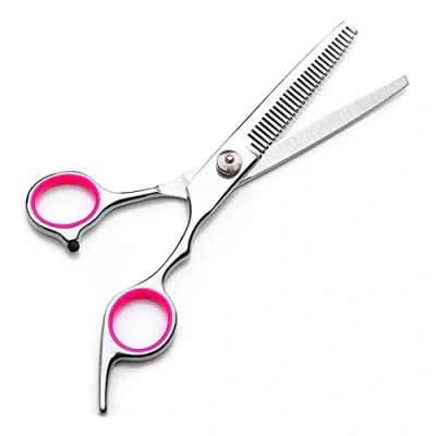 Imagen de AILOVA Tijeras para Mascotas,6 Pulgadas De Acero Inoxidable Cortar Pelo Perro Gato Mascota (Thinning Scissors)