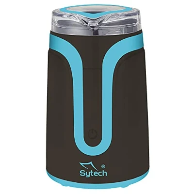 Imagen de Sytech SY CG2MR Molinillo de Cafe y Especias 150W, Capacidad para 10 tazas, Color Marrón