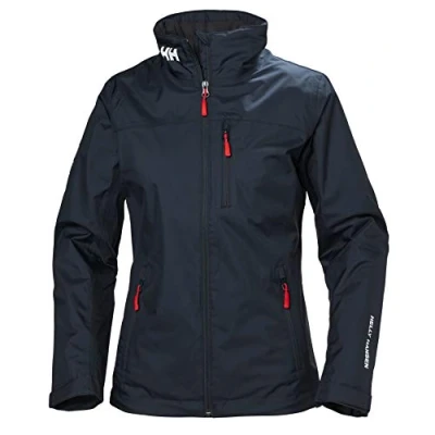 Imagen de Helly Hansen Mujer Chaqueta Crew Midlayer, S, Azul marino