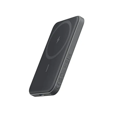 Imagen de Anker Bateria Externa Magsafe 621 MagGo, 5000 mAh Power Bank con Cable USB C, para iPhone 15/14/13/12 Series