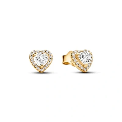 Imagen de Pandora Timeless Mujeres Auriculares Baño de oro 14 quilates 268427C01