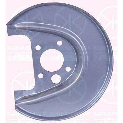 Imagen de BLIC 6508 03 9523878K Chapa Protectora de Disco Freno Eje trasero, derecha SEAT: Leon I Hatchback, AUDI: TT Coupé, A3 VOLKSWAGEN: Golf 4