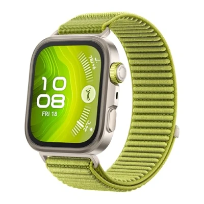 Imagen de HUAWEI Watch FIT4 Pro Smartwatch, Ultrafino, 1.82&quot; Cristal de Zafiro y Titanio, Monitor Actividad Física, ECG, hasta 10 Días Duración la Batería, Compatible con iOS Android, Verde